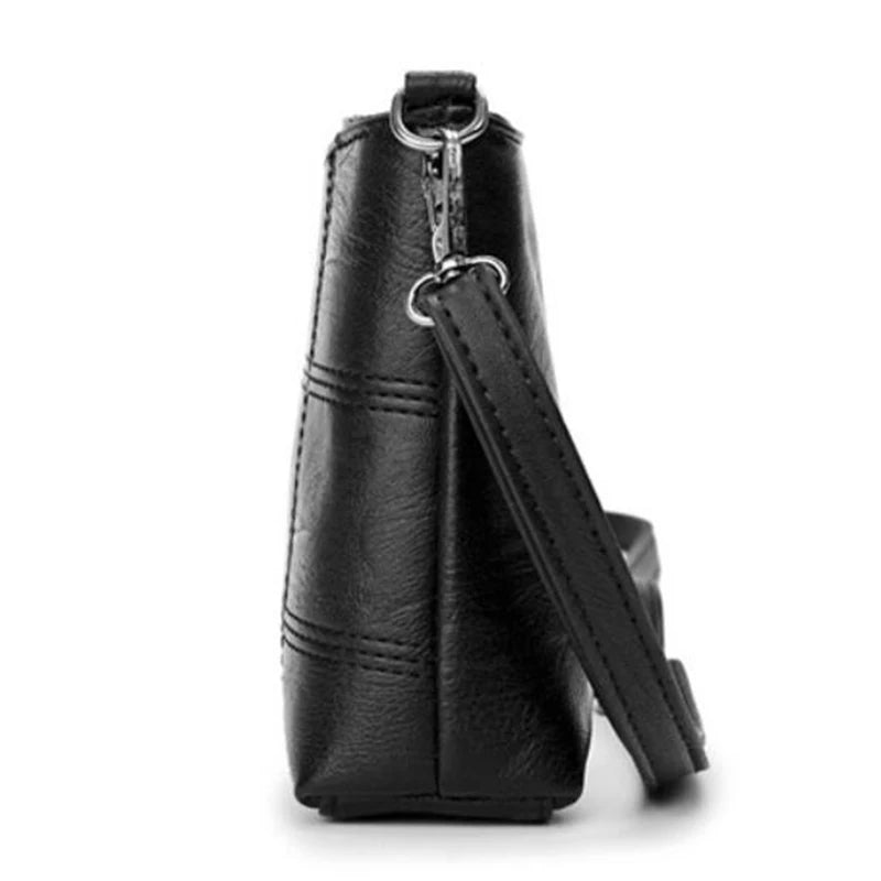 Bags PU Leather Lady Pouch Bags Vintage Small Messenger Bag