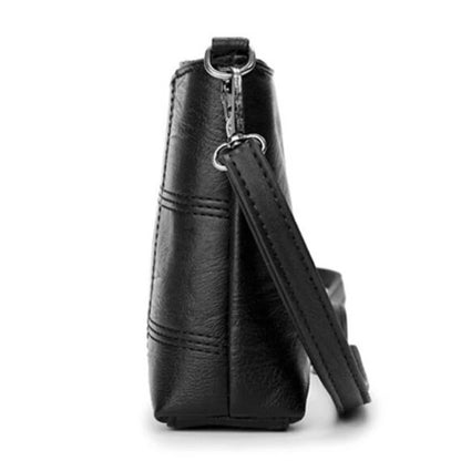 Bags PU Leather Lady Pouch Bags Vintage Small Messenger Bag