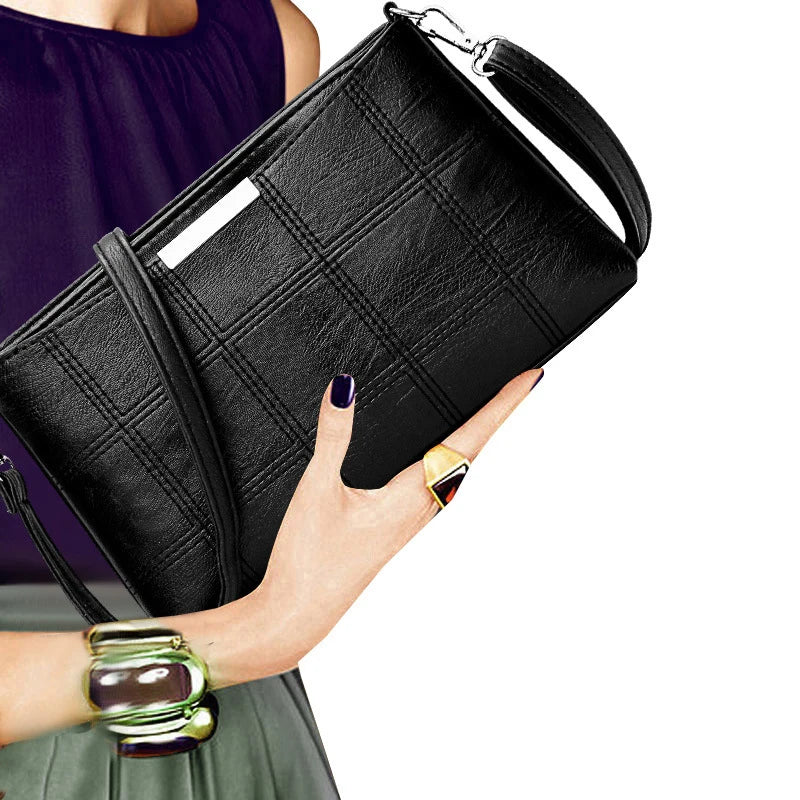 Bags PU Leather Lady Pouch Bags Vintage Small Messenger Bag