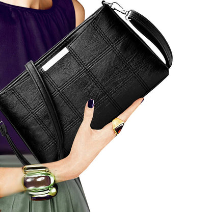 Bags PU Leather Lady Pouch Bags Vintage Small Messenger Bag