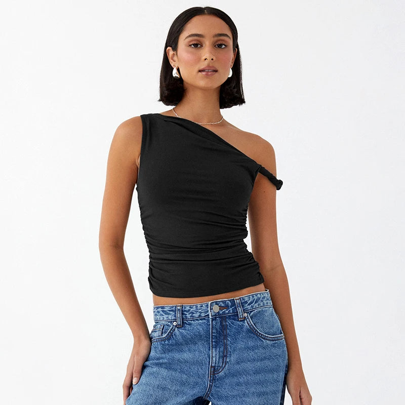 Simple Basic Casual Summer Tank Top Sleeveless
