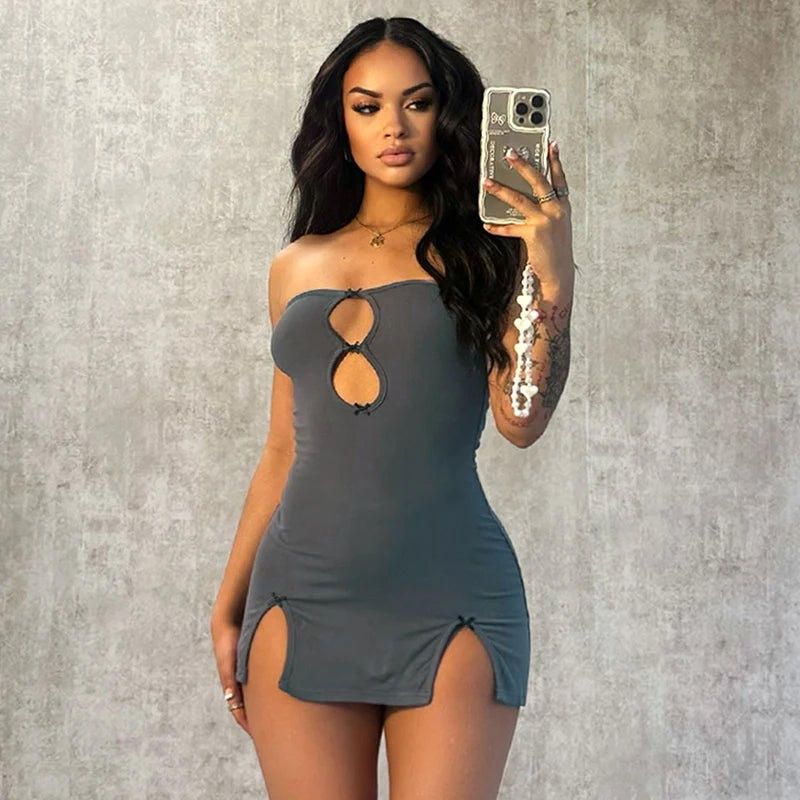 Sexy Mini Dress Women Summer