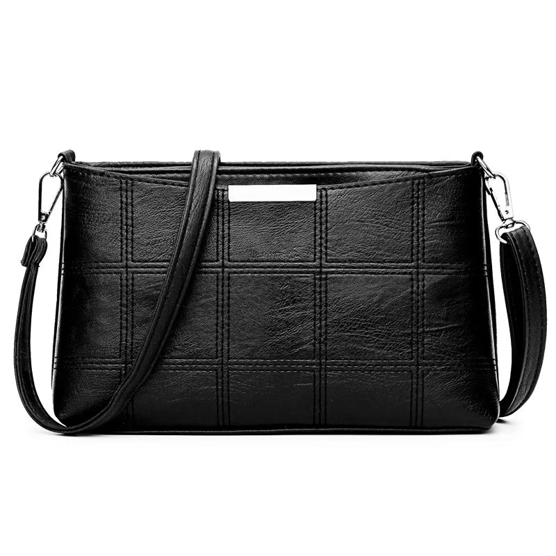 Bags PU Leather Lady Pouch Bags Vintage Small Messenger Bag