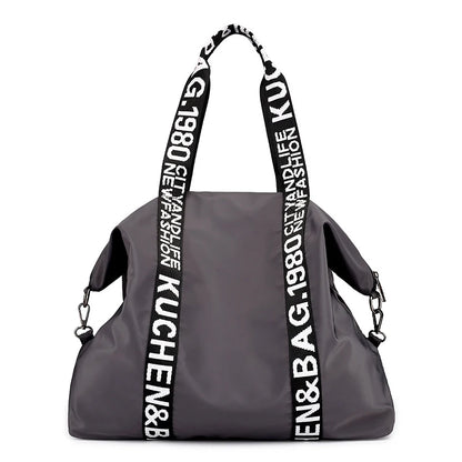 Casual Solid Color Ladies Shoulder Bags Large Capacity