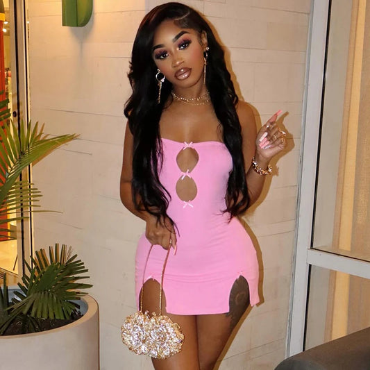 Sexy Mini Dress Women Summer