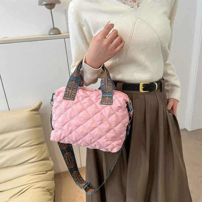 Designer Brand Lingge Quilted Padded Large