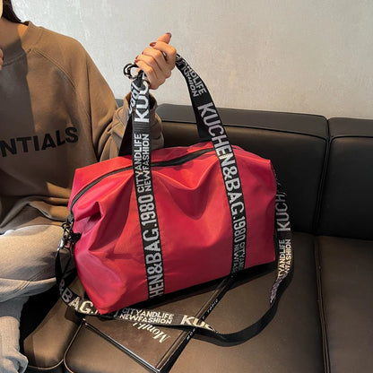 Casual Solid Color Ladies Shoulder Bags Large Capacity