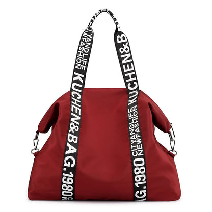 Casual Solid Color Ladies Shoulder Bags Large Capacity
