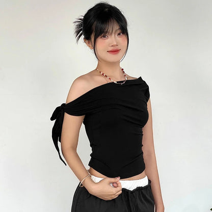Women'S Summer Ins Style New Shrink Pleated